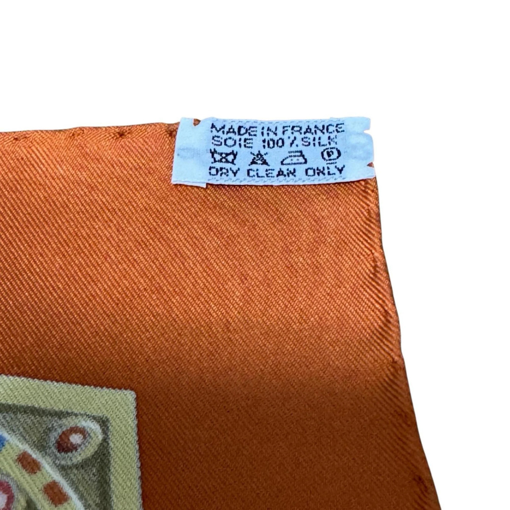 HERMES Silk Scarf - Picture 7 of 8